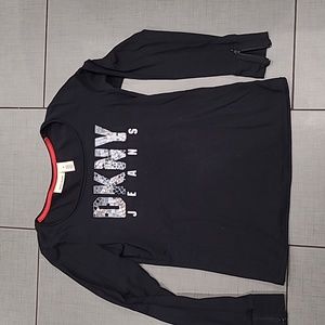 DKNY Jeans Metallic Top Medium